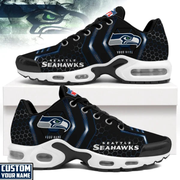 LIMITED EDITION - NEW CUSTOMIZED NFL06 SSH SEATTLE SEAHAWKS UNISEX AIR MAX PLUS SNEAKERS