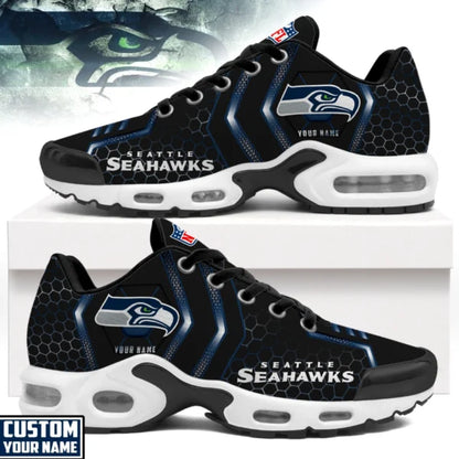 LIMITED EDITION - NEW CUSTOMIZED NFL06 SSH SEATTLE SEAHAWKS UNISEX AIR MAX PLUS SNEAKERS