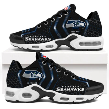 LIMITED EDITION - NEW CUSTOMIZED NFL06 SSH SEATTLE SEAHAWKS UNISEX AIR MAX PLUS SNEAKERS