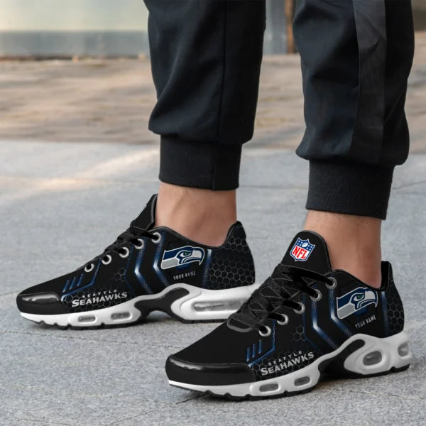 LIMITED EDITION - NEW CUSTOMIZED NFL06 SSH SEATTLE SEAHAWKS UNISEX AIR MAX PLUS SNEAKERS