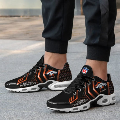 LIMITED EDITION - NEW CUSTOMIZED NFL13 DVB DENVER BRONCOS UNISEX AIR MAX PLUS SNEAKERS