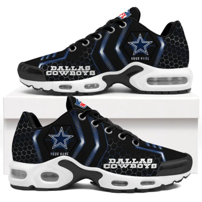 LIMITED EDITION - NEW CUSTOMIZED NFL21 DCB DALLAS COWBOYS UNISEX AIR MAX PLUS SNEAKERS