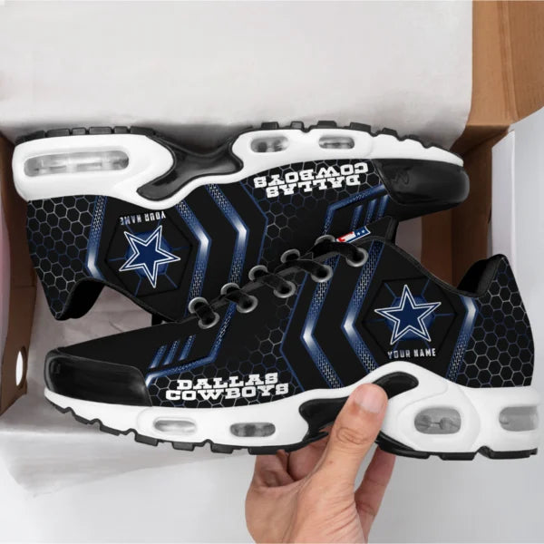 LIMITED EDITION - NEW CUSTOMIZED NFL21 DCB DALLAS COWBOYS UNISEX AIR MAX PLUS SNEAKERS