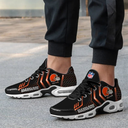 LIMITED EDITION - NEW CUSTOMIZED NFL29 CLB CLEVELAND BROWNS UNISEX AIR MAX PLUS SNEAKERS