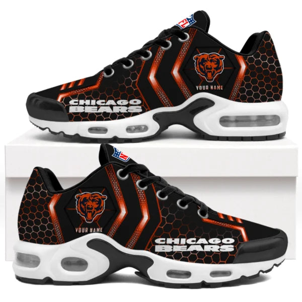 LIMITED EDITION - NEW CUSTOMIZED NFL26 CCB CHICAGO BEARS UNISEX AIR MAX PLUS SNEAKERS