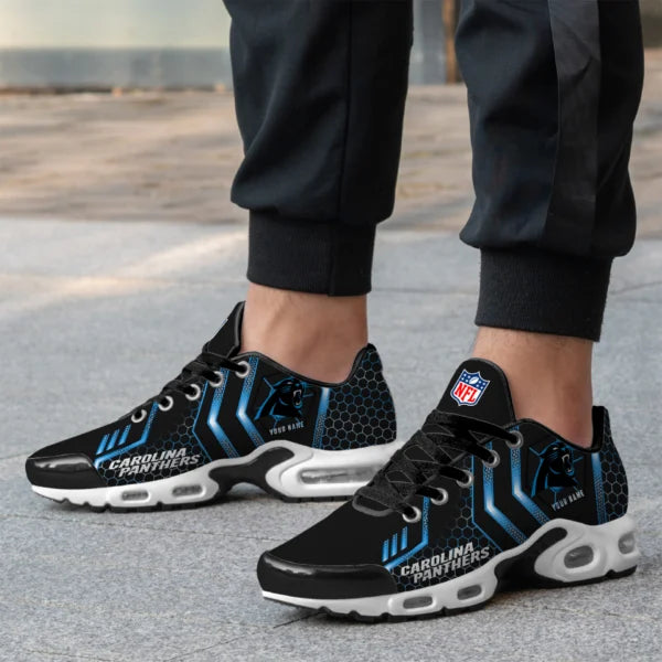LIMITED EDITION - NEW CUSTOMIZED NFL23 CLP CAROLINA PANTHERS UNISEX AIR MAX PLUS SNEAKERS