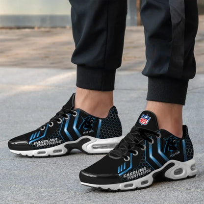 LIMITED EDITION - NEW CUSTOMIZED NFL23 CLP CAROLINA PANTHERS UNISEX AIR MAX PLUS SNEAKERS