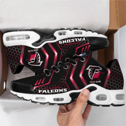 LIMITED EDITION - NEW CUSTOMIZED NFL18 ATF ATLANTA FALCONS UNISEX AIR MAX PLUS SNEAKERS