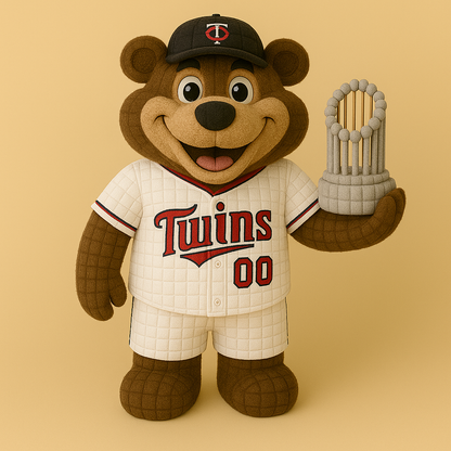 LIMITED EDITION - MLB 22 MNT MINNESOTA TWINS HANDMADE CROCHET