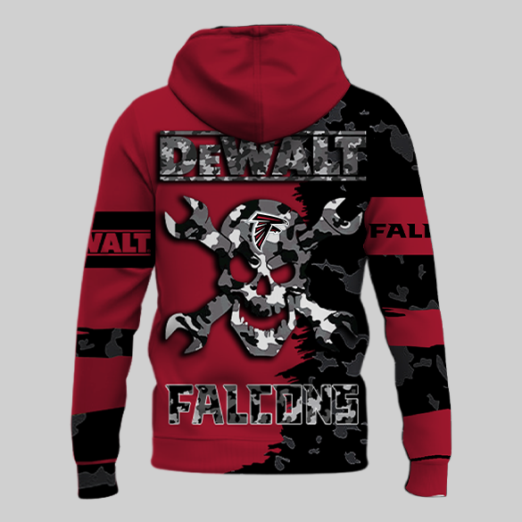 LIMITED EDITION - NEW CUSTOMIZED NFL18 ATF ATLANTA FALCONS DEWALT UNISEX T-SHIRT, POLO, HOODIE & JACKETS