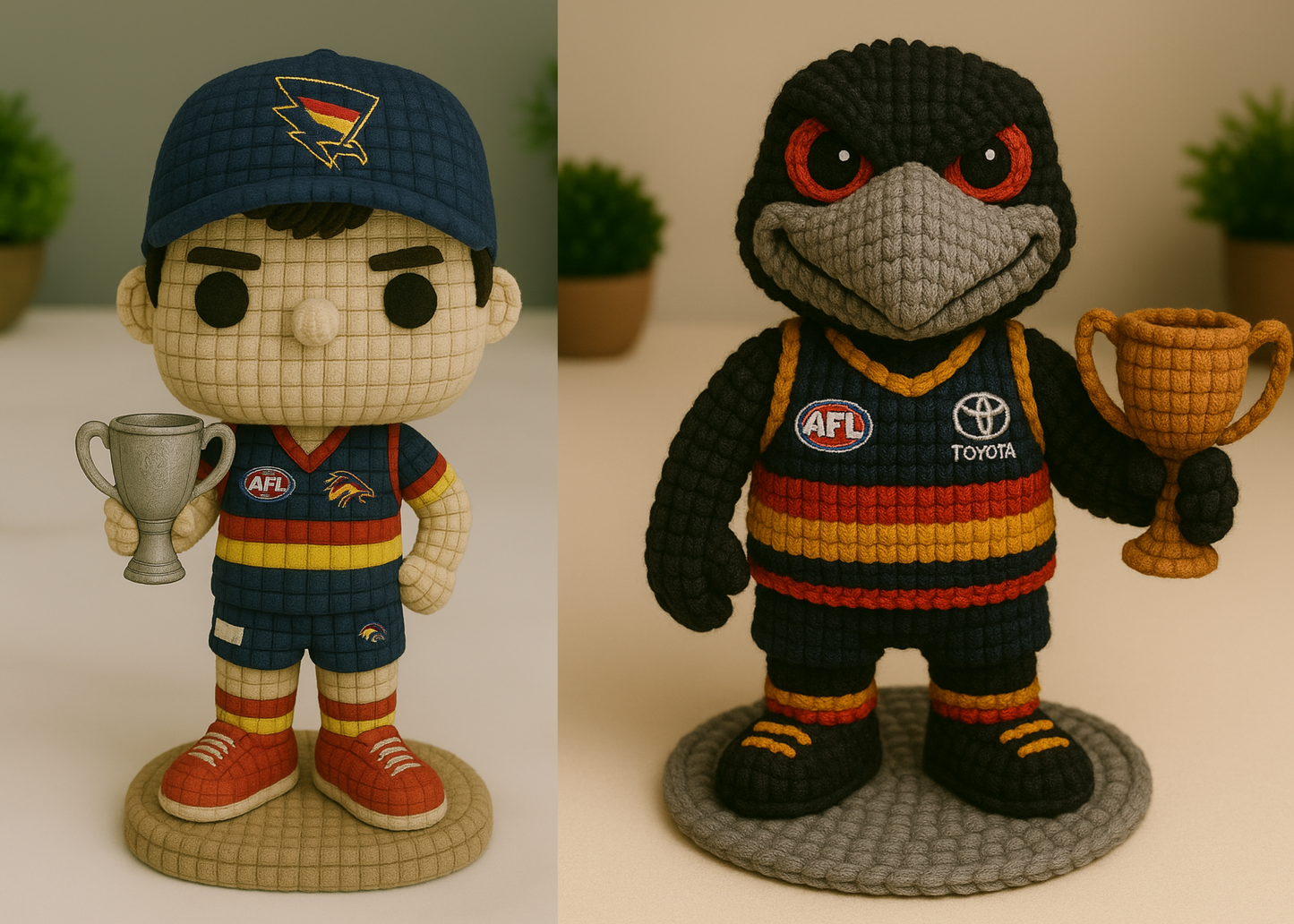 LIMITED EDITION - NEW 01 ALC HANMADE CROCHET ( Size 12cm )