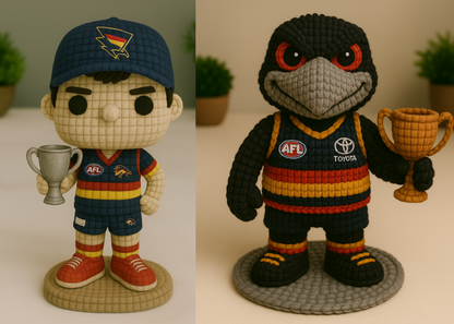 LIMITED EDITION - NEW 01 ALC HANMADE CROCHET ( Size 12cm )
