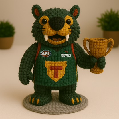 LIMITED EDITION - NEW 05 TMND HANMADE CROCHET ( Size 12cm )