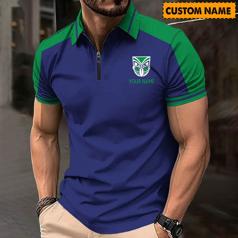 LIMITED EDITION - NEW 11 NZW PERSONALIZED ZIP POLO SHIRT GIFT FOR FANS