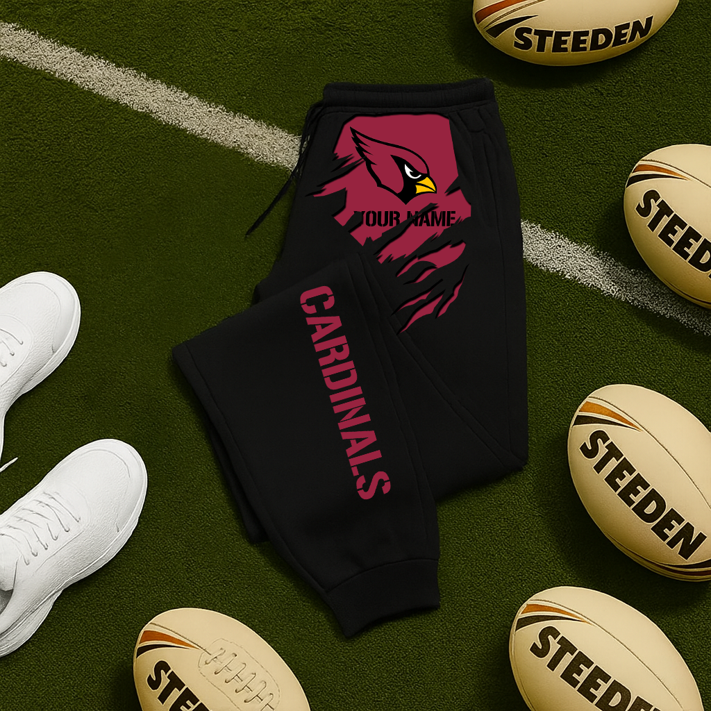 LIMITED EDITION - NEW PERSONALIZED NFL20 ARC ARIZONA CARDINALS JOGGERS