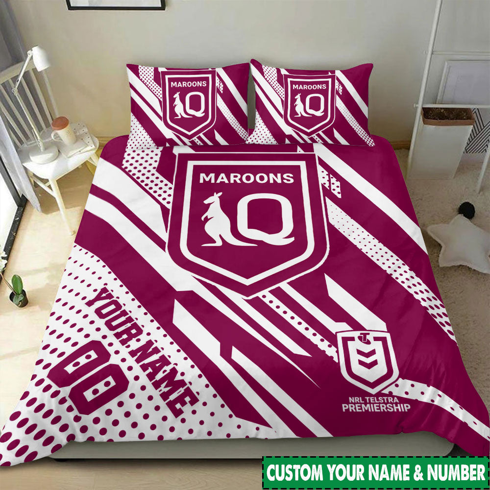 LIMITED EDITION - NEW 18 QSM CUSTOMIZED BEDDING SET