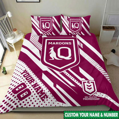 LIMITED EDITION - NEW 18 QSM CUSTOMIZED BEDDING SET