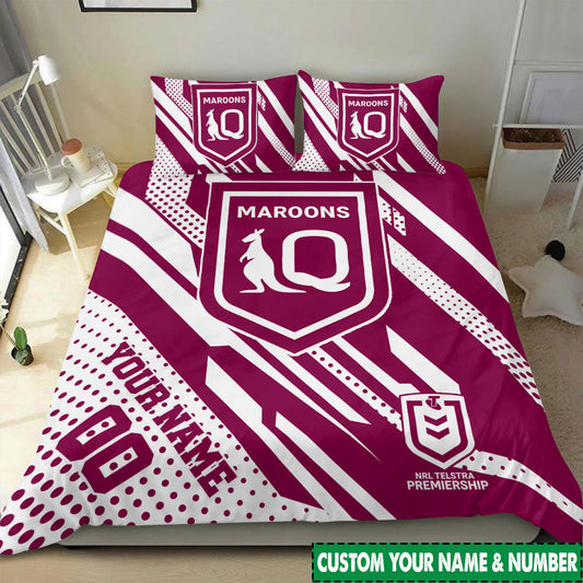 LIMITED EDITION - NEW 18 QSM CUSTOMIZED BEDDING SET