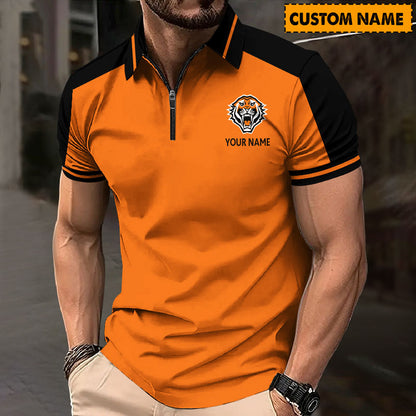 LIMITED EDITION - NEW 16 WTG PERSONALIZED ZIP POLO SHIRT GIFT FOR FANS