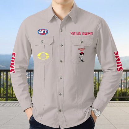 LIMITED EDITION - NEW 18 GCS  PERSONALIZED CARGO SHIRT PERFECT GIFT FOR FAN