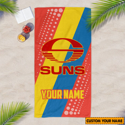 LIMITED EDITION - NEW 18 GCS CUSTOMIZED BEACH & BATH TOWEL