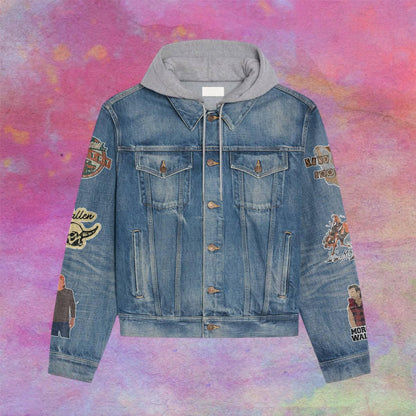 Morgan Wallen Unisex Hooded Denim Jacket