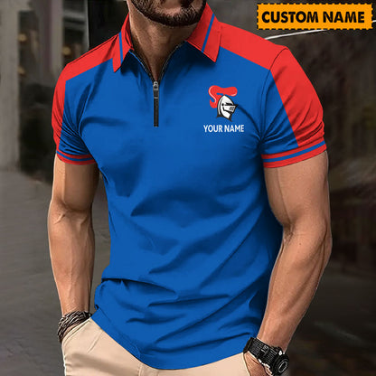 LIMITED EDITION - NEW 12 NCK PERSONALIZED ZIP POLO SHIRT GIFT FOR FANS