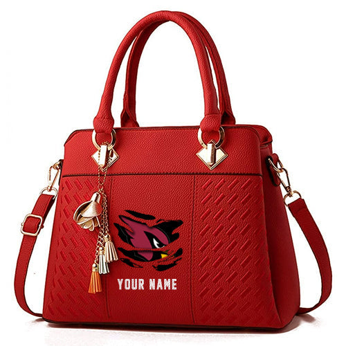 LIMITED EDITION - NEW CUSTOMIZED NFL20 ARC ARIZONA CARDINALS HANDBAG IN MULTIPLE COLORS