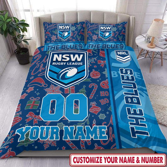 LIMITED EDITION - NEW 19 NSW CUSTOMIZED BEDDING SET