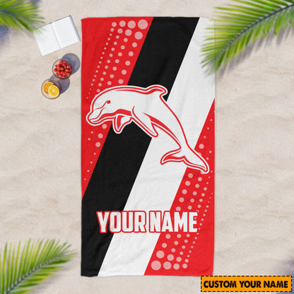 LIMITED EDITION - NEW 17 DPS PERSONALIZED BEACH TOWEL GIFT FOR FANS