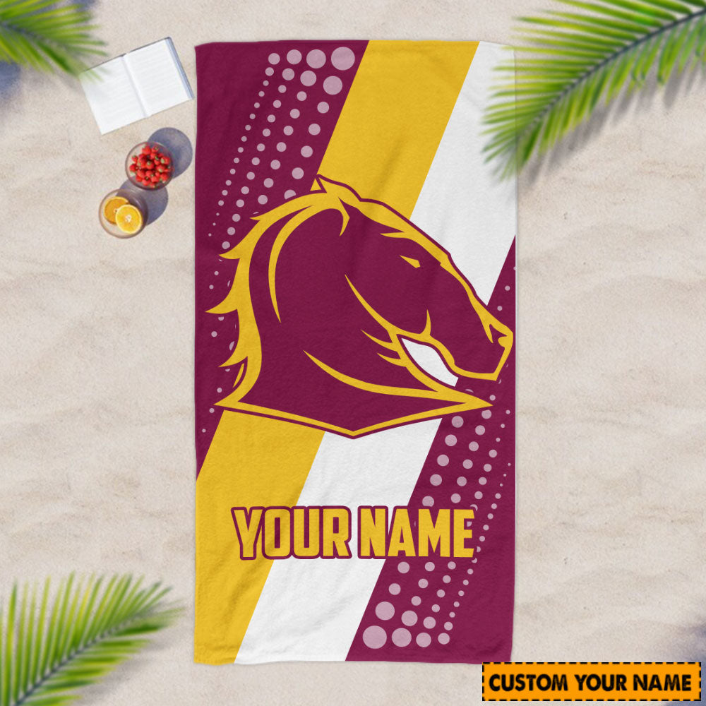 LIMITED EDITION - NEW 01 BBC PERSONALIZED BEACH TOWEL GIFT FOR FANS