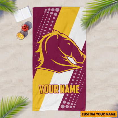 LIMITED EDITION - NEW 01 BBC PERSONALIZED BEACH TOWEL GIFT FOR FANS