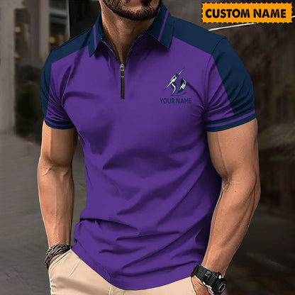 LIMITED EDITION - NEW 10 MBS PERSONALIZED ZIP POLO SHIRT GIFT FOR FANS