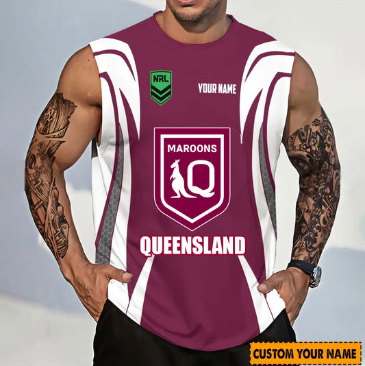 NRL 2025 Tanktop, Gym Shirt