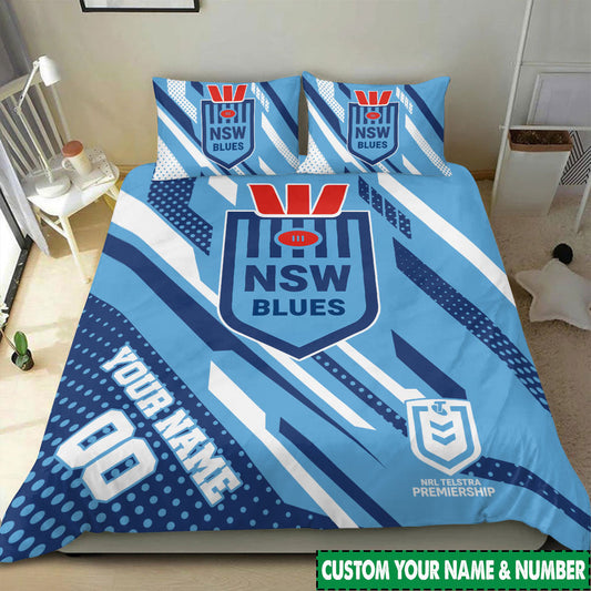 LIMITED EDITION - NEW 19 NSW CUSTOMIZED BEDDING SET
