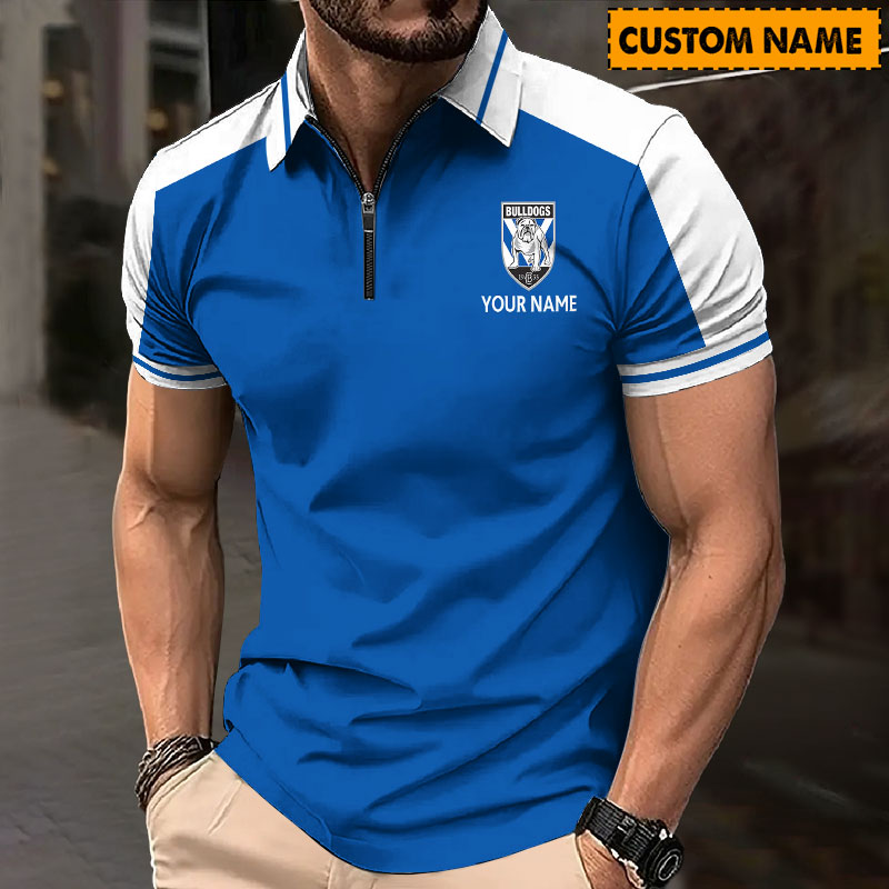 LIMITED EDITION - NEW 03 CBD PERSONALIZED ZIP POLO SHIRT GIFT FOR FANS