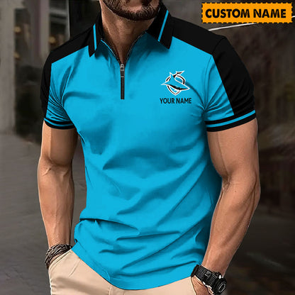 LIMITED EDITION - NEW 08 CNS PERSONALIZED ZIP POLO SHIRT GIFT FOR FANS