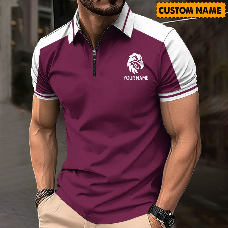 LIMITED EDITION - NEW 05 SEL PERSONALIZED ZIP POLO SHIRT GIFT FOR FANS