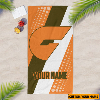 LIMITED EDITION - NEW 19 GWSG CUSTOMIZED BEACH & BATH TOWEL