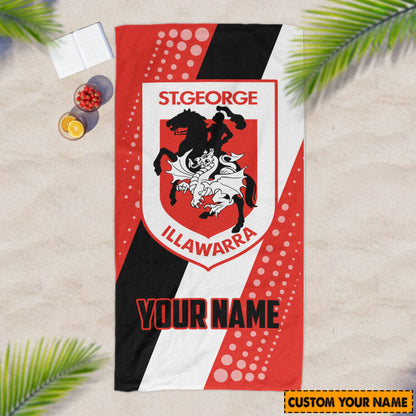 LIMITED EDITION - NEW 14 IDG PERSONALIZED BEACH TOWEL GIFT FOR FANS