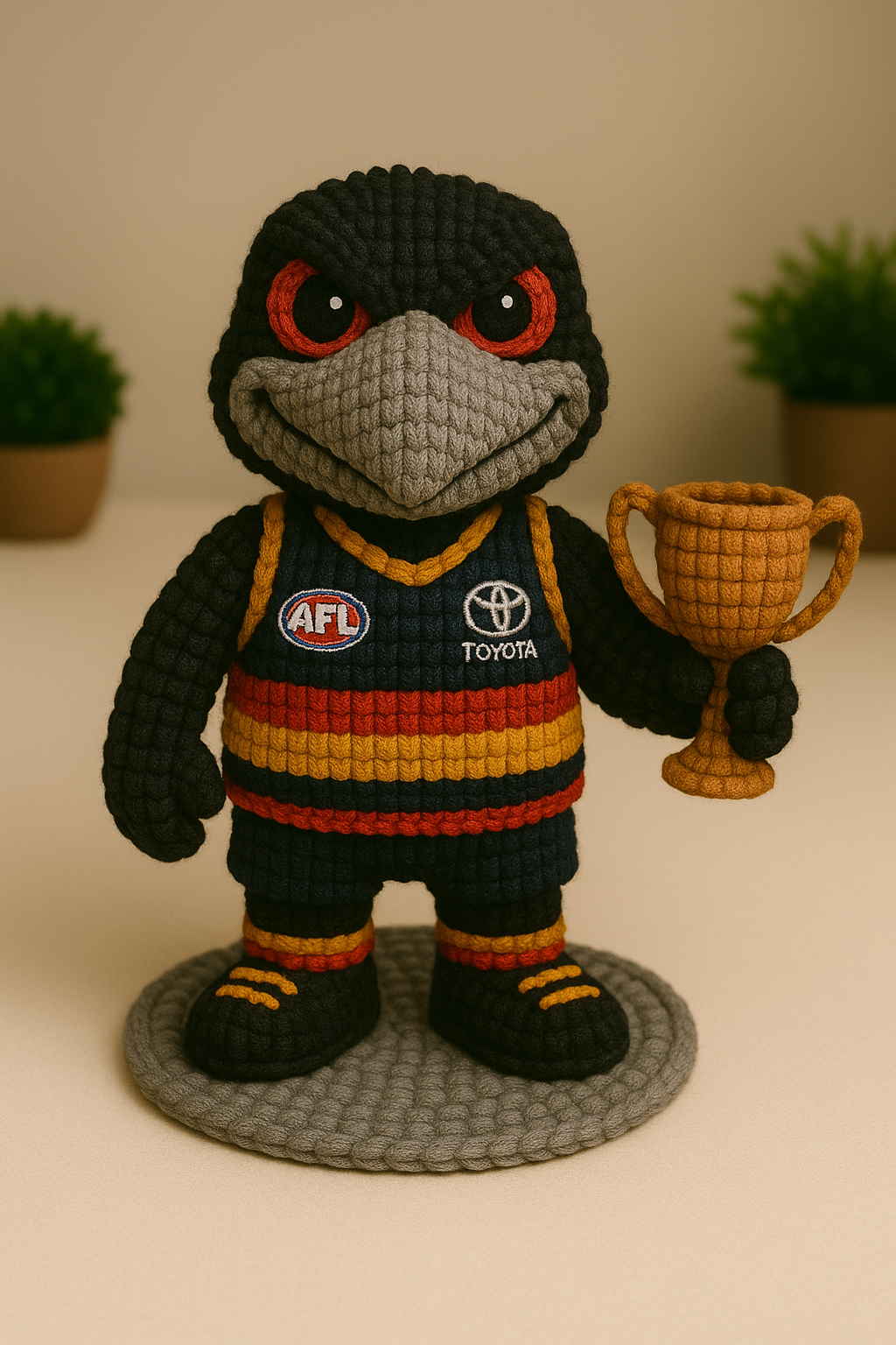 LIMITED EDITION - NEW 01 ALC HANMADE CROCHET ( Size 12cm )