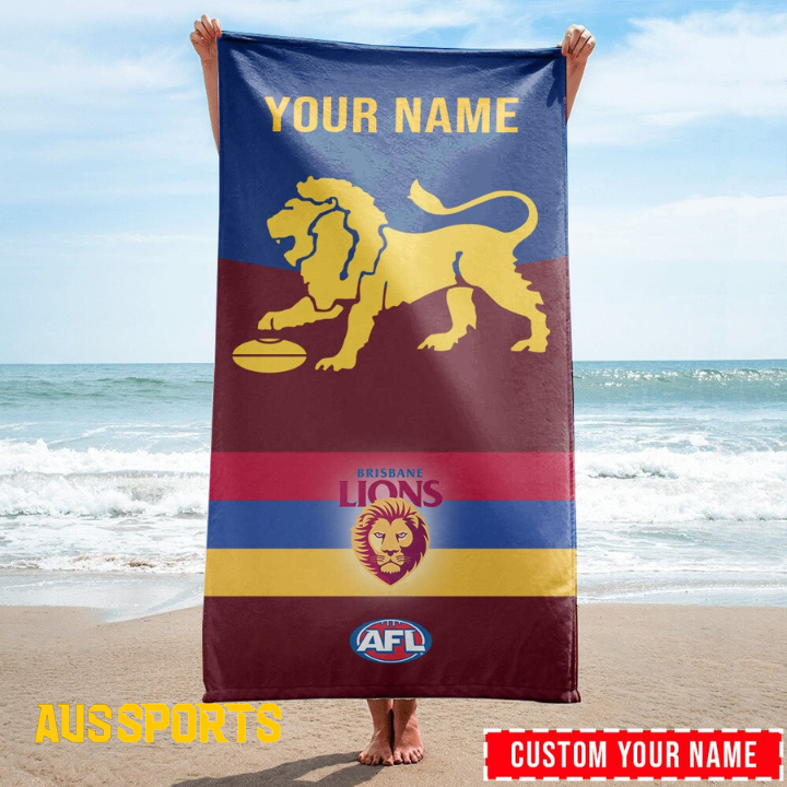 LIMITED EDITION - NEW 02 BBL CUSTOMIZED BEACH & BATH TOWEL