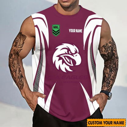 NRL 2025 Tanktop, Gym Shirt
