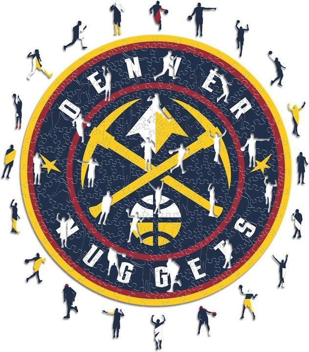 LIMITED EDITION - NEW CUSTOMIZED NBA08 DN DENVER NUGGETS WOODEN PUZZLE