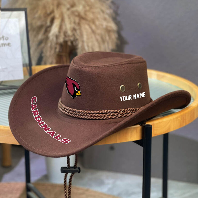 LIMITED EDITION - NEW CUSTOMIZED NFL20 ARC ARIZONA CARDINALS COWBOY HAT