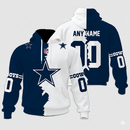 LIMITED EDITION - NEW CUSTOMIZED NFL21 DCB DALLAS COWBOYS HOME MIX AWAY T-SHIRT, POLO, HOODIE & JACKETS