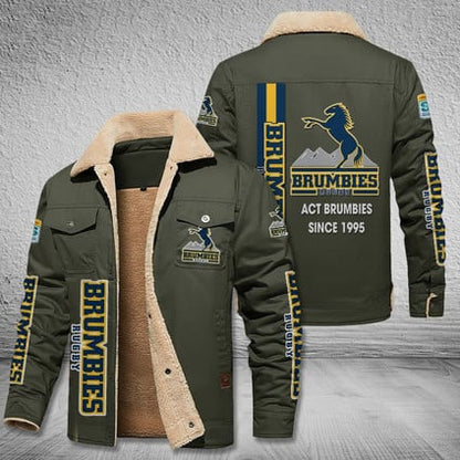 Limited Edition - New Customized Fleece Cargo Jacket