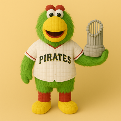 LIMITED EDITION - MLB 25 PBP PITTSBURGH PIRATES HANDMADE CROCHET