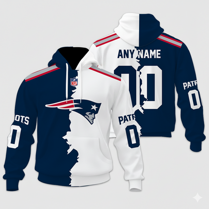 LIMITED EDITION - NEW CUSTOMIZED NFL27 NEP NEW ENGLAND PATRIOTS HOME MIX AWAY T-SHIRT, POLO, HOODIE & JACKETS