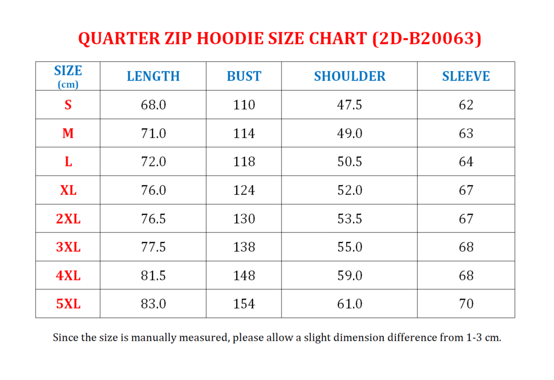 LIMITED EDITION - NEW CUSTOMIZED NFL01 KCC KANSAS CITY CHIEFS QUARTER ZIP HOODIE